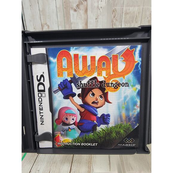 Away Shuffle Dungeon Nintendo DS, 2008 CIB Complete Tested - Picture 4 of 6